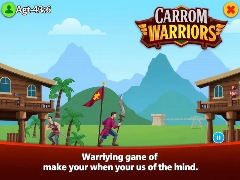 Carrom Warriors Gameplay Visual Carrom Warriors Game Screenshot